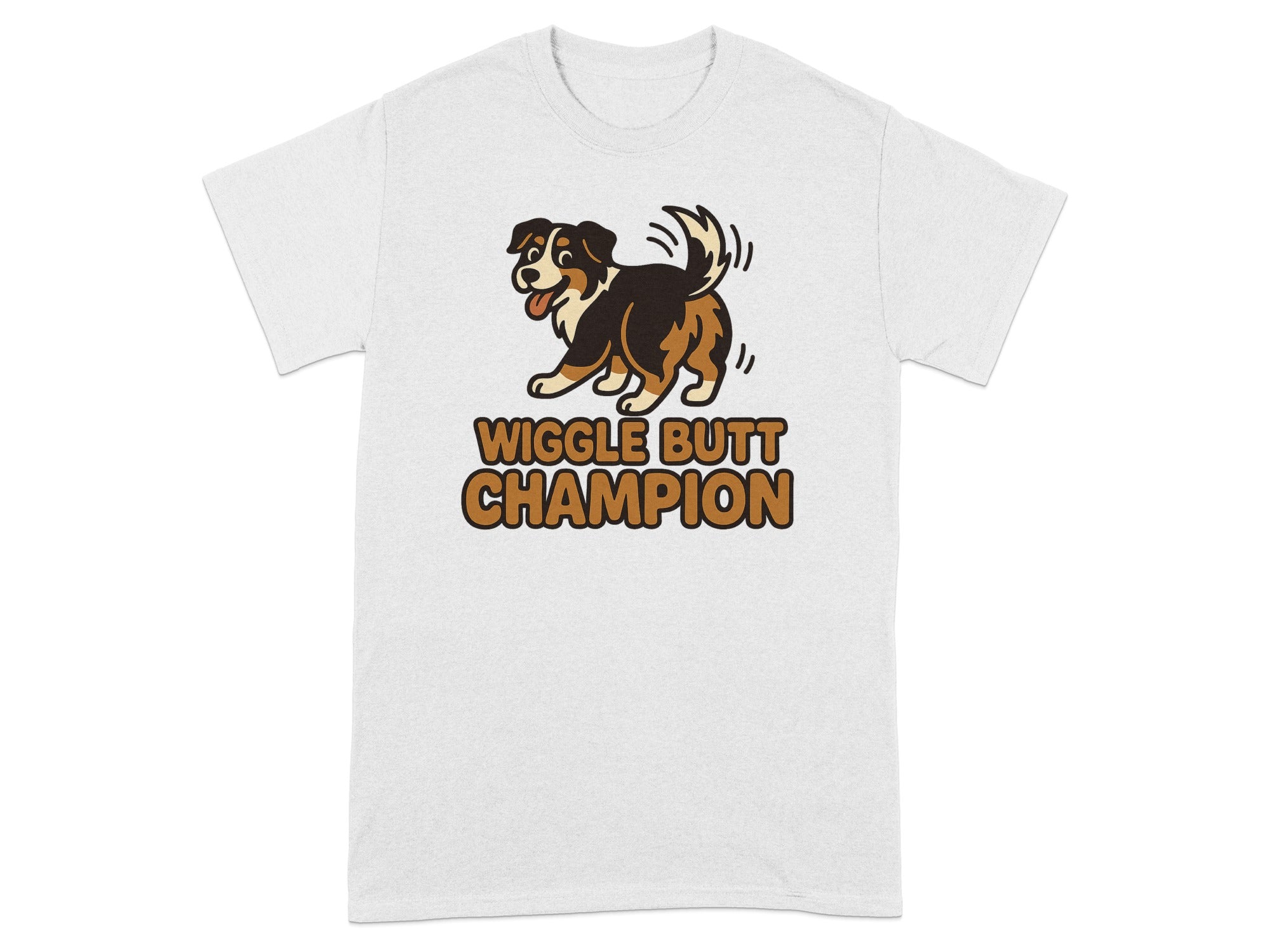 Wiggle Butt Champion Fun Dog Lover T-Shirt