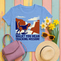 Beagle Tracking Mission T-Shirt in Carolina Blue