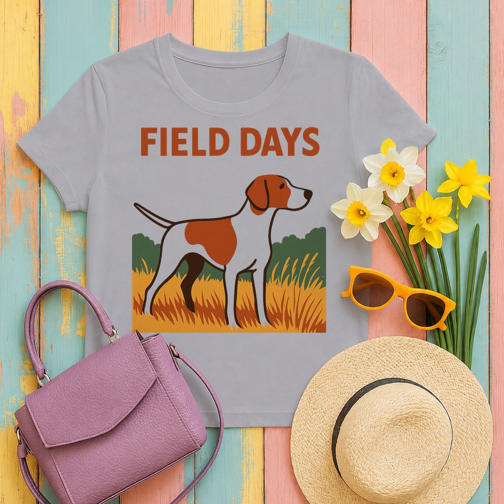 Pointer Field Days T-shirt in Athletic Heather