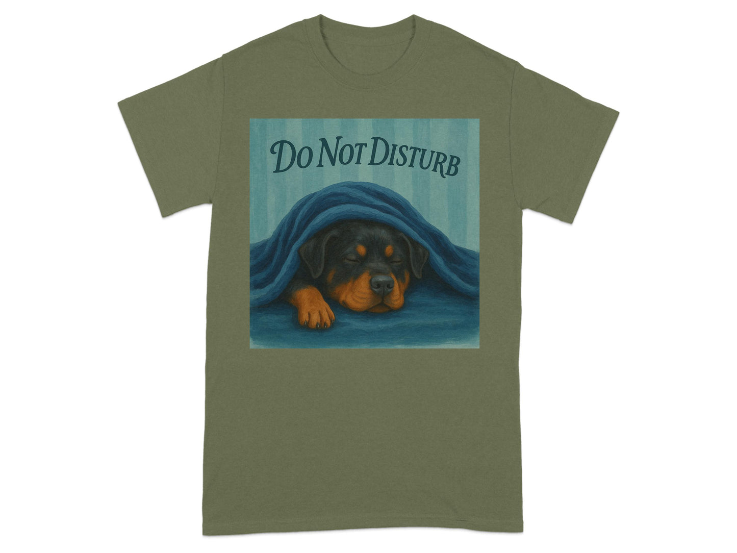 Do Not Disturb Sleeping Dog Graphic T-Shirt product