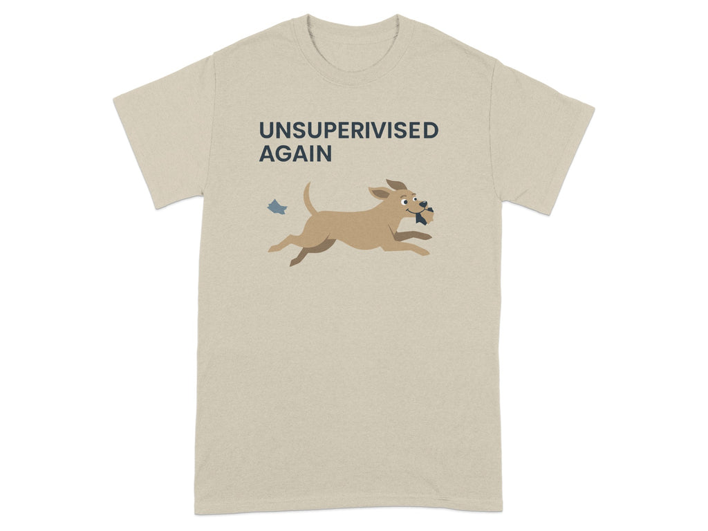 Unsupervised Again Dog With Bone Print T-Shirt