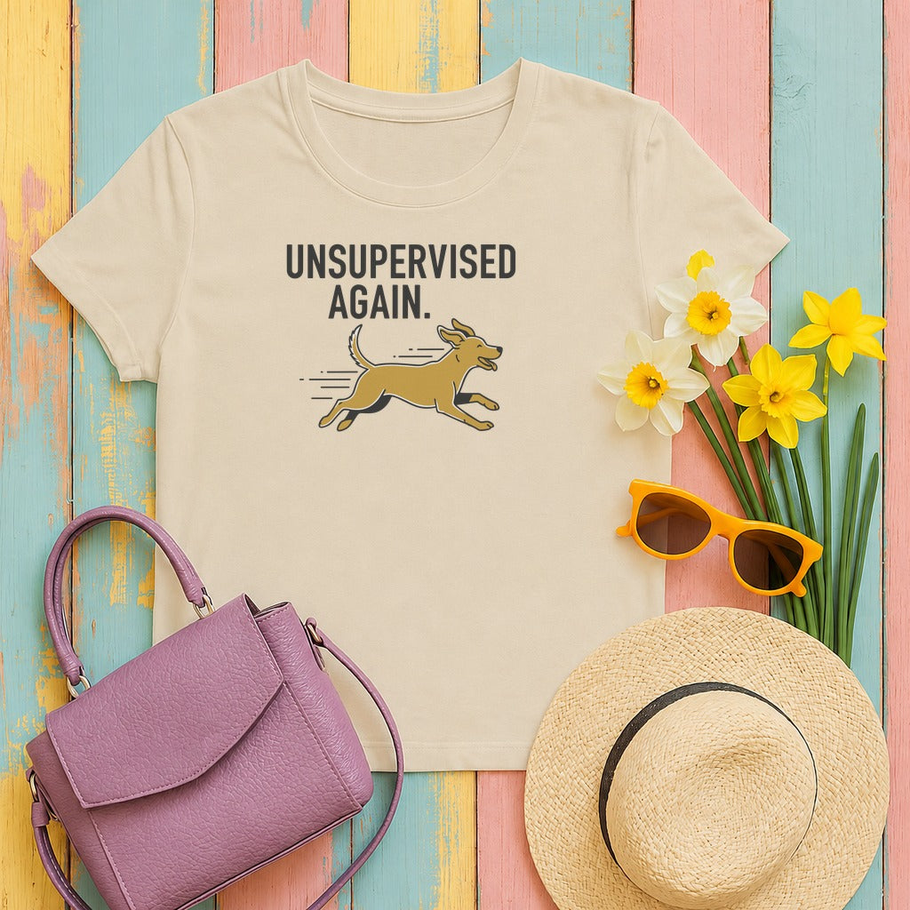 Unsupervised Again Dog T-Shirt in Sand