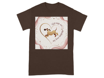 Tail Wags Are My Love Language T-Shirt product type