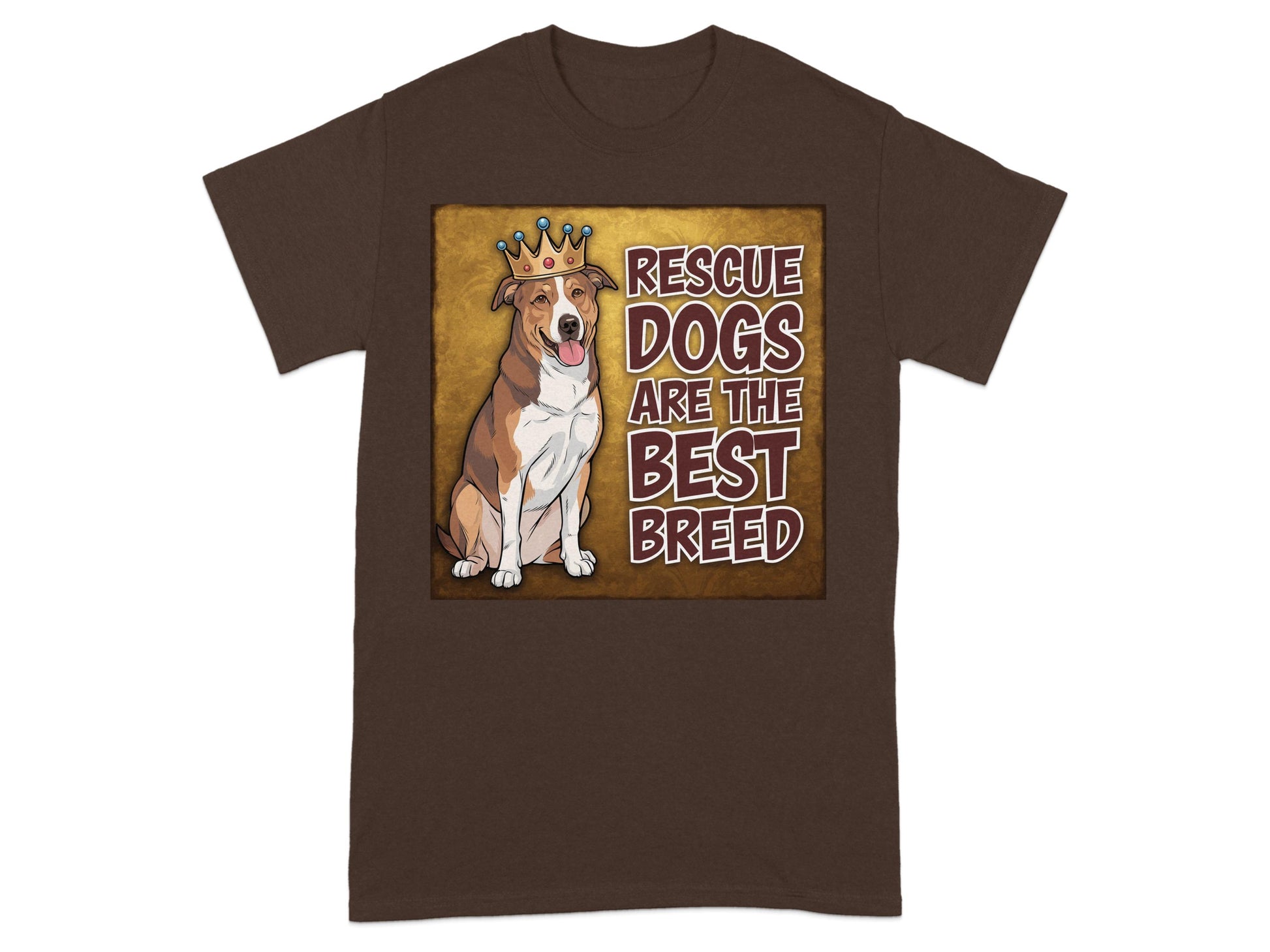 Rescue Dogs Are The Best Breed Graphic Tee product
