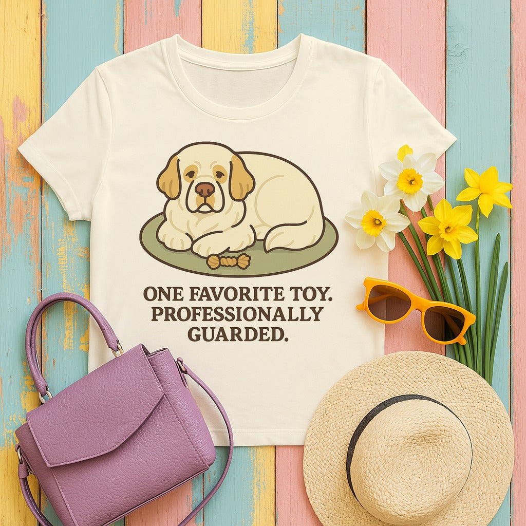 Clumber One Favorite Toy Tee in Natural