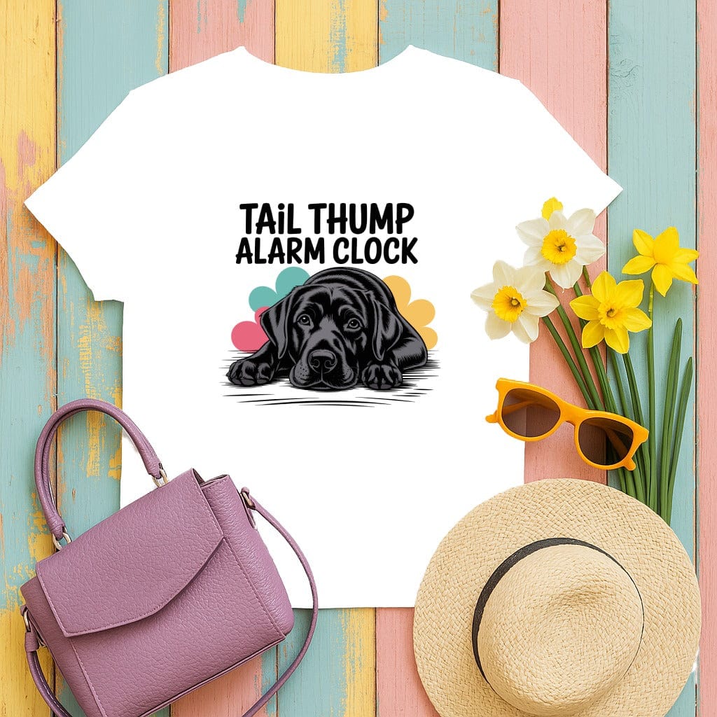 Tail Thump Alarm Clock Graphic T-shirt product