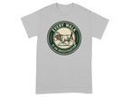 Beagle wearing a detective's hat on a shirt with "Every Walk Is An Investigation" text.