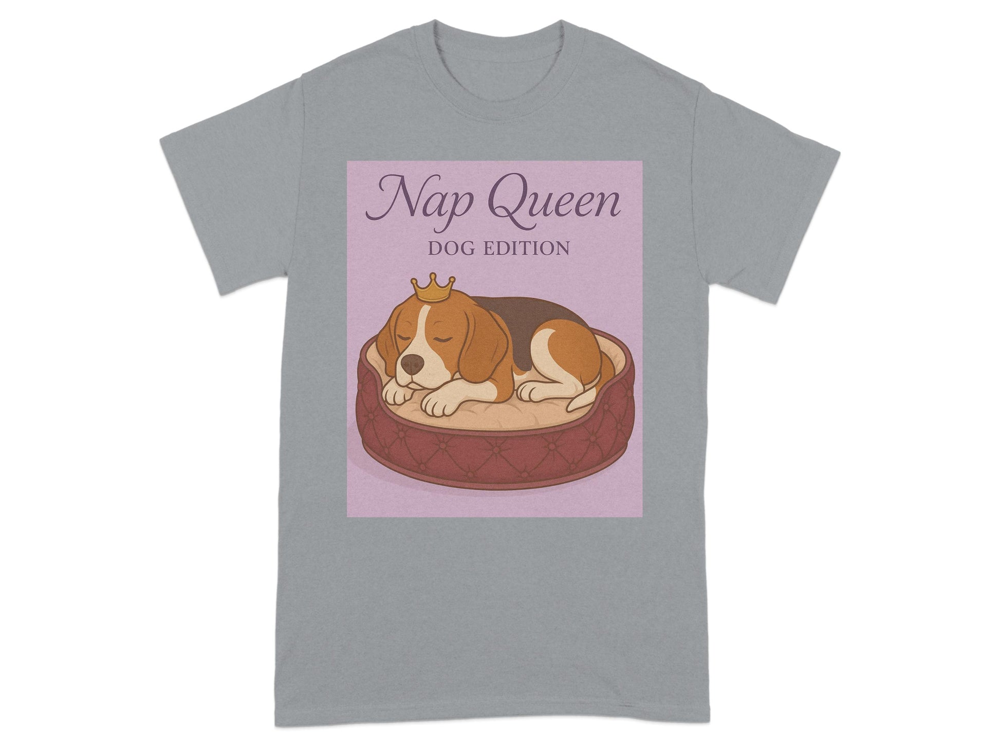 Nap Queen Dog Edition Adorable Beagle T-Shirt Product