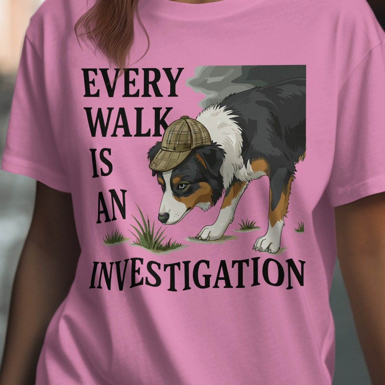 Every Walk is an Investigation Funny T-Shirt