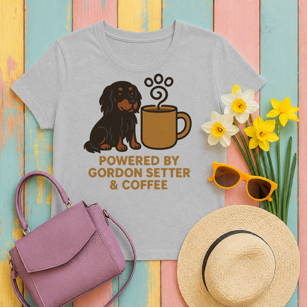 Gordon Setter — The Setter & Coffee Brew t-shirt