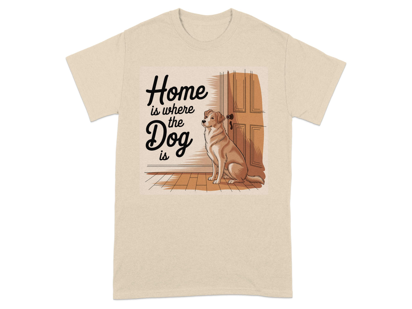 Home is Where the Dog is Graphic T-Shirt product