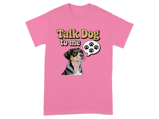 Talk Dog to Me Graphic Printed T-Shirt product