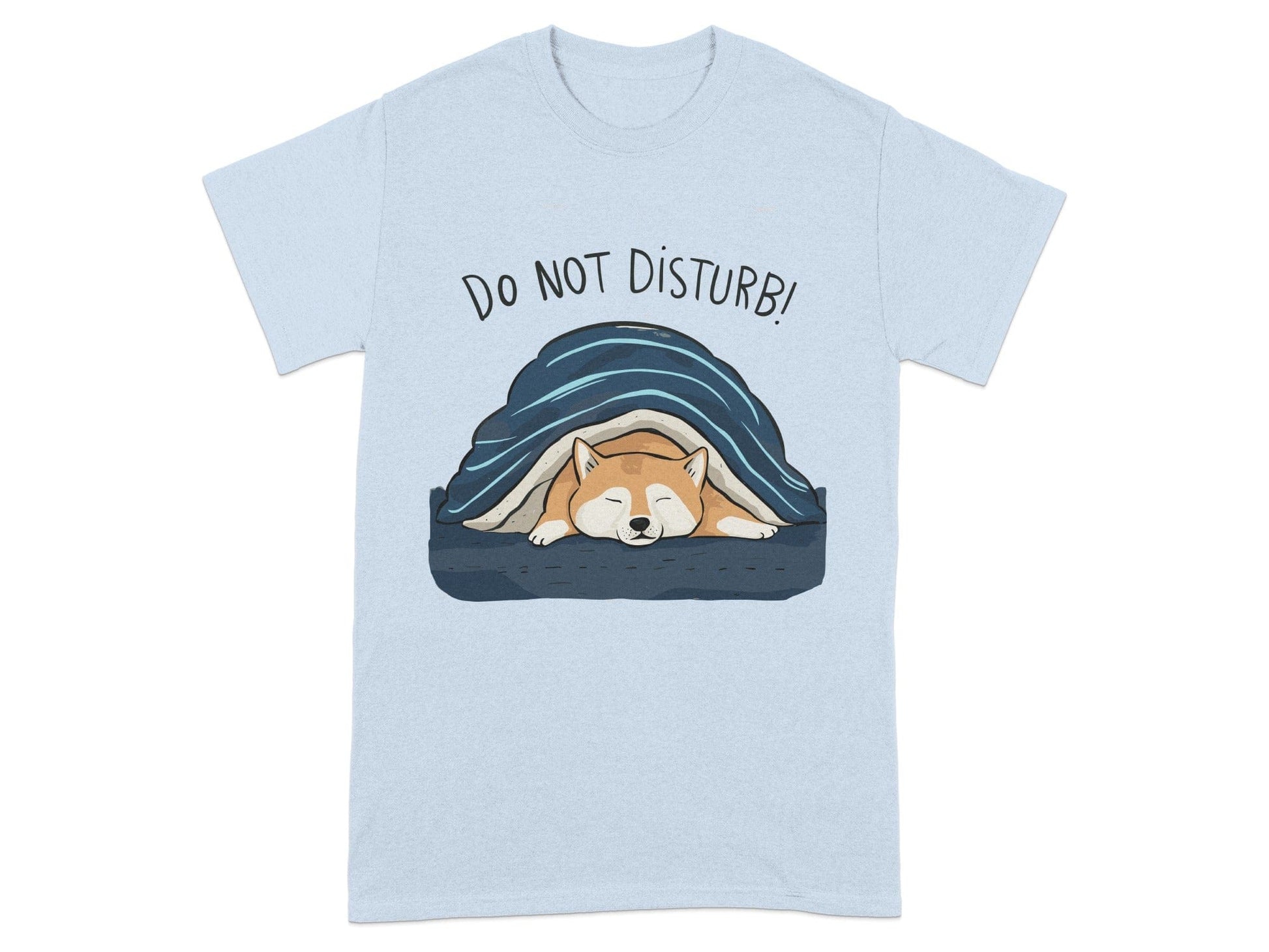 Do Not Disturb Dog Under Blanket Graphic T-Shirt product