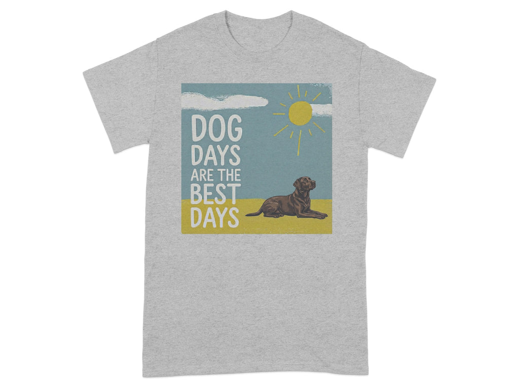 Dog Days Are The Best Days Graphic T-shirt