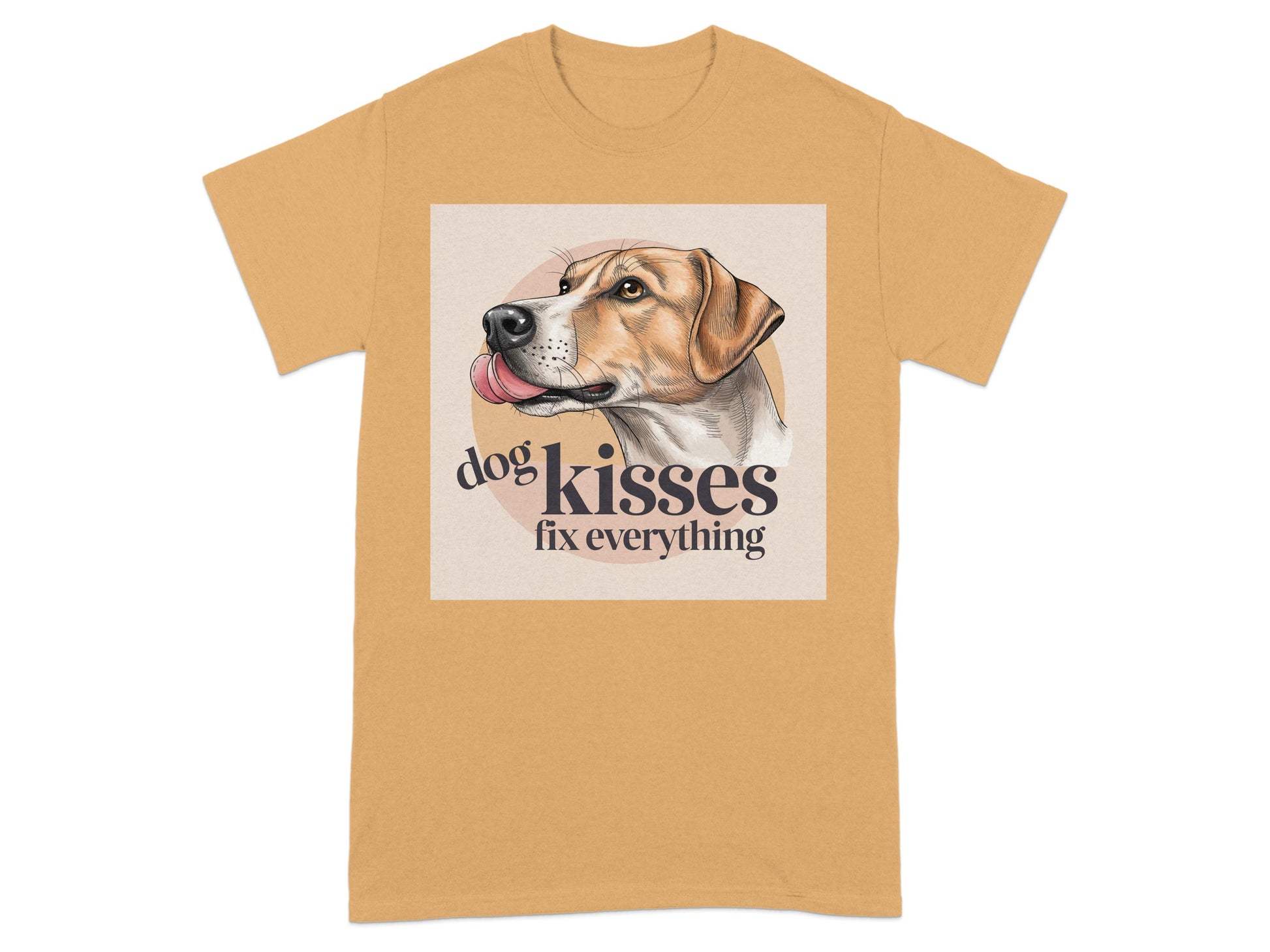 Dog Kisses Fix Everything Graphic T-Shirt product type