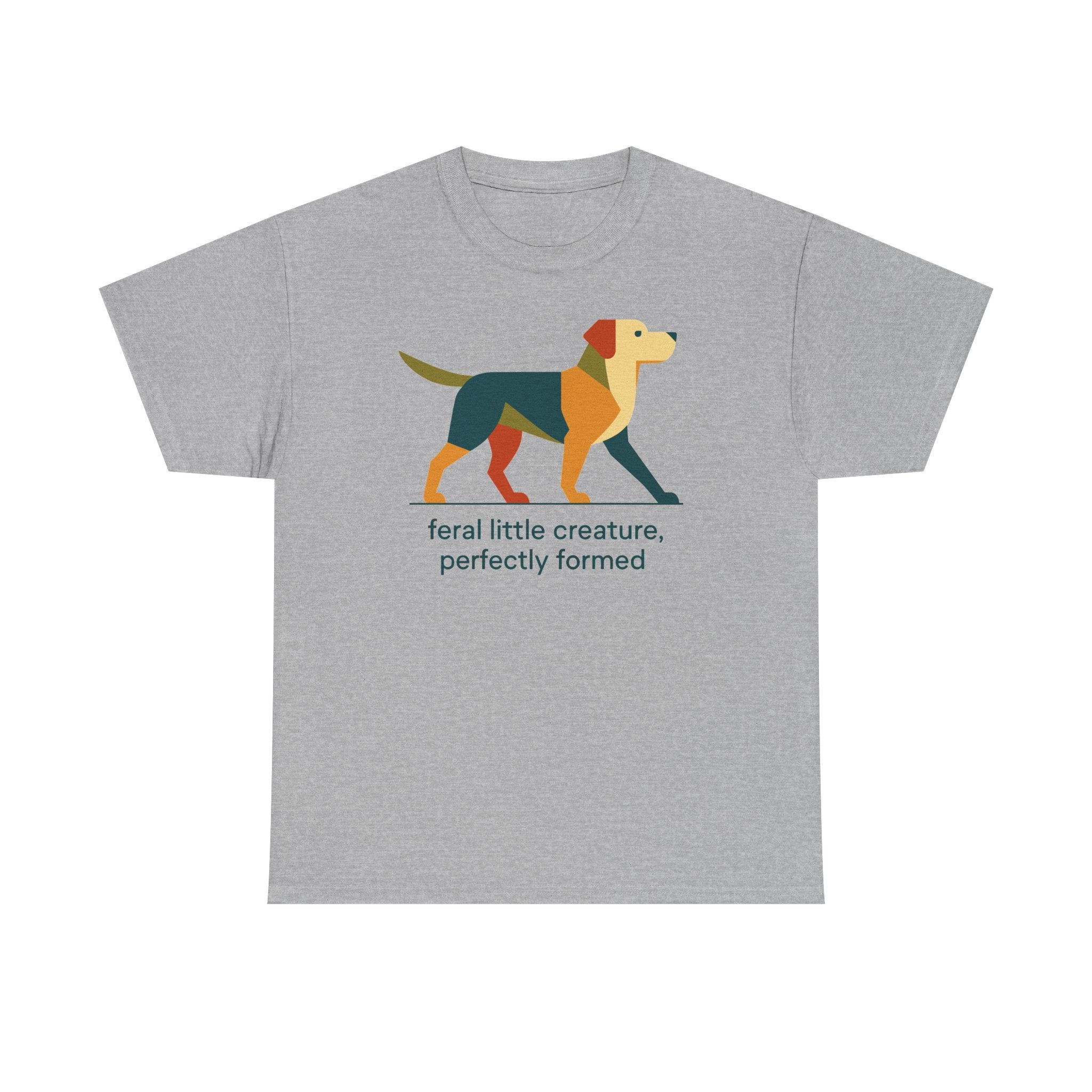 Feral & Formed Abstract Yellow Lab T-Shirt