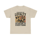 Powered By Loyalty German Shepherd T-shirt