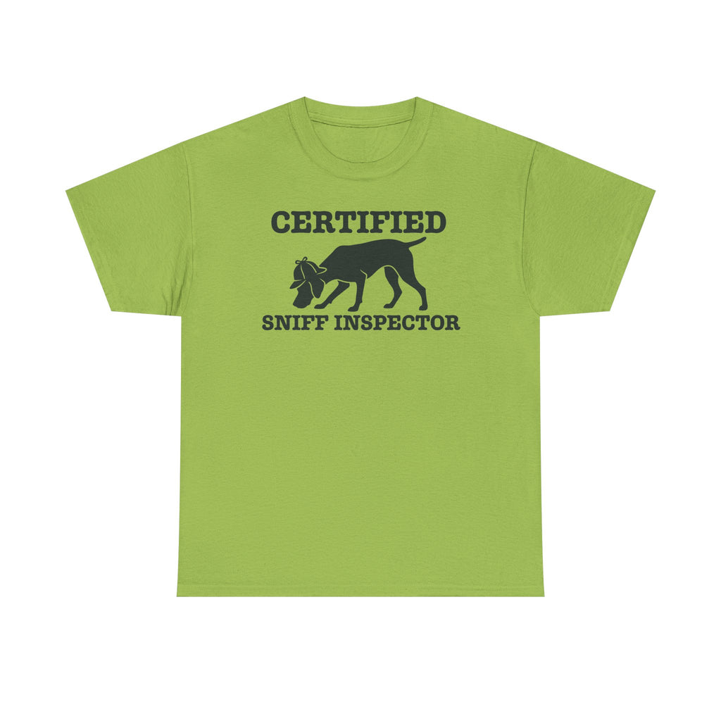 The Certified Sniff Inspector GSP T-shirt