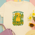 Golden Retriever T-Shirt - I Speak Fluent Golden t-shirt, view 2