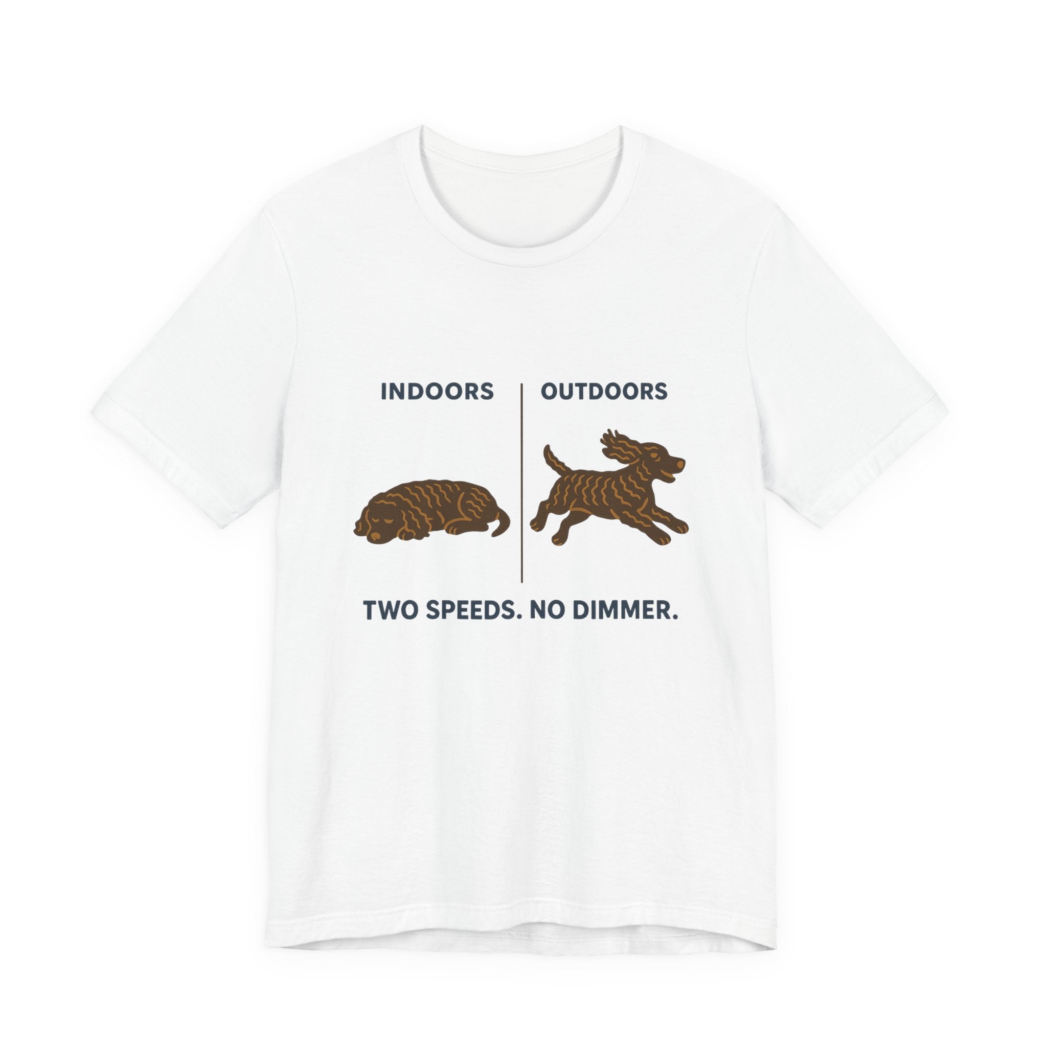 American Water Spaniel Two Speeds No Dimmer Tee
