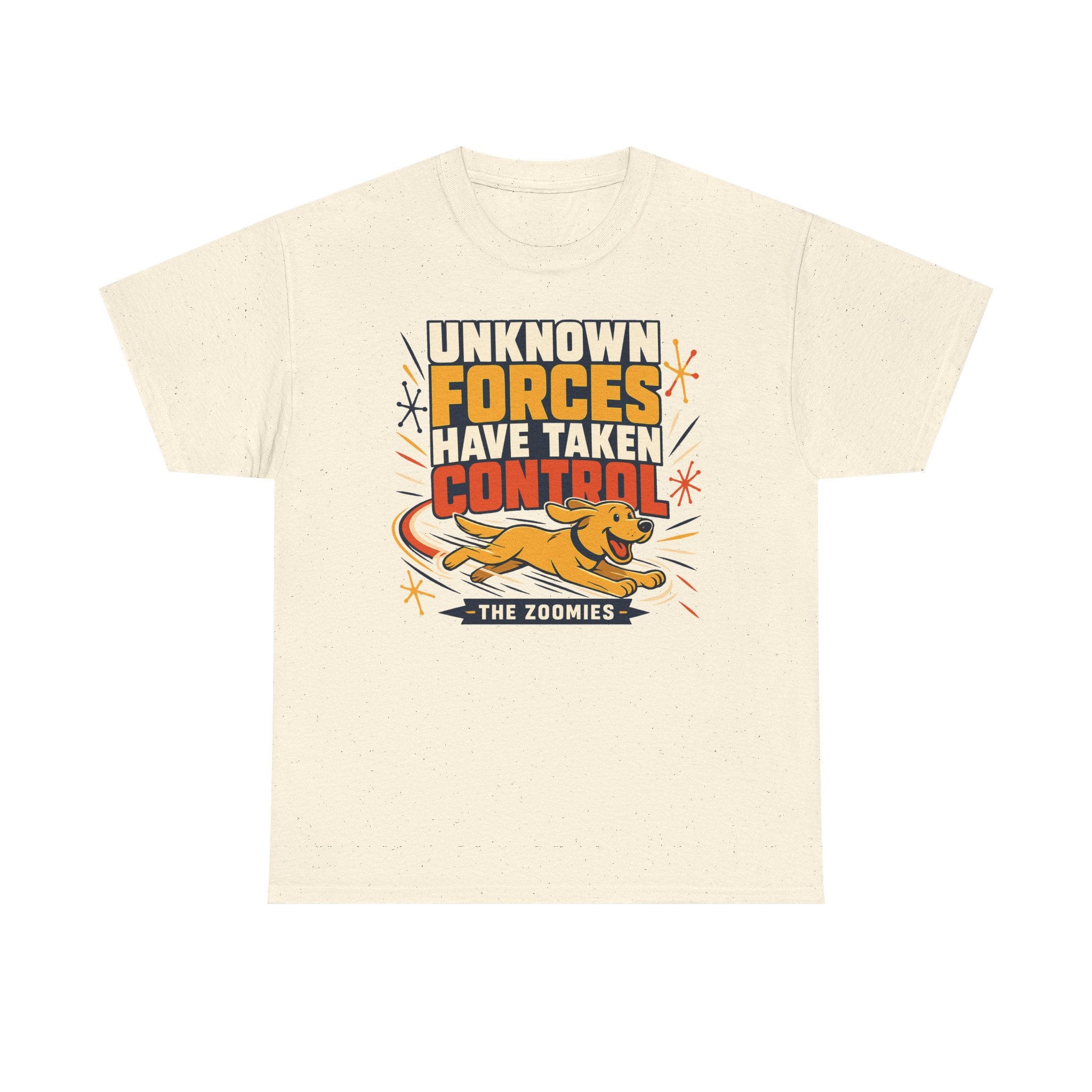 The Zoomies: Unknown Forces Dog T-Shirt