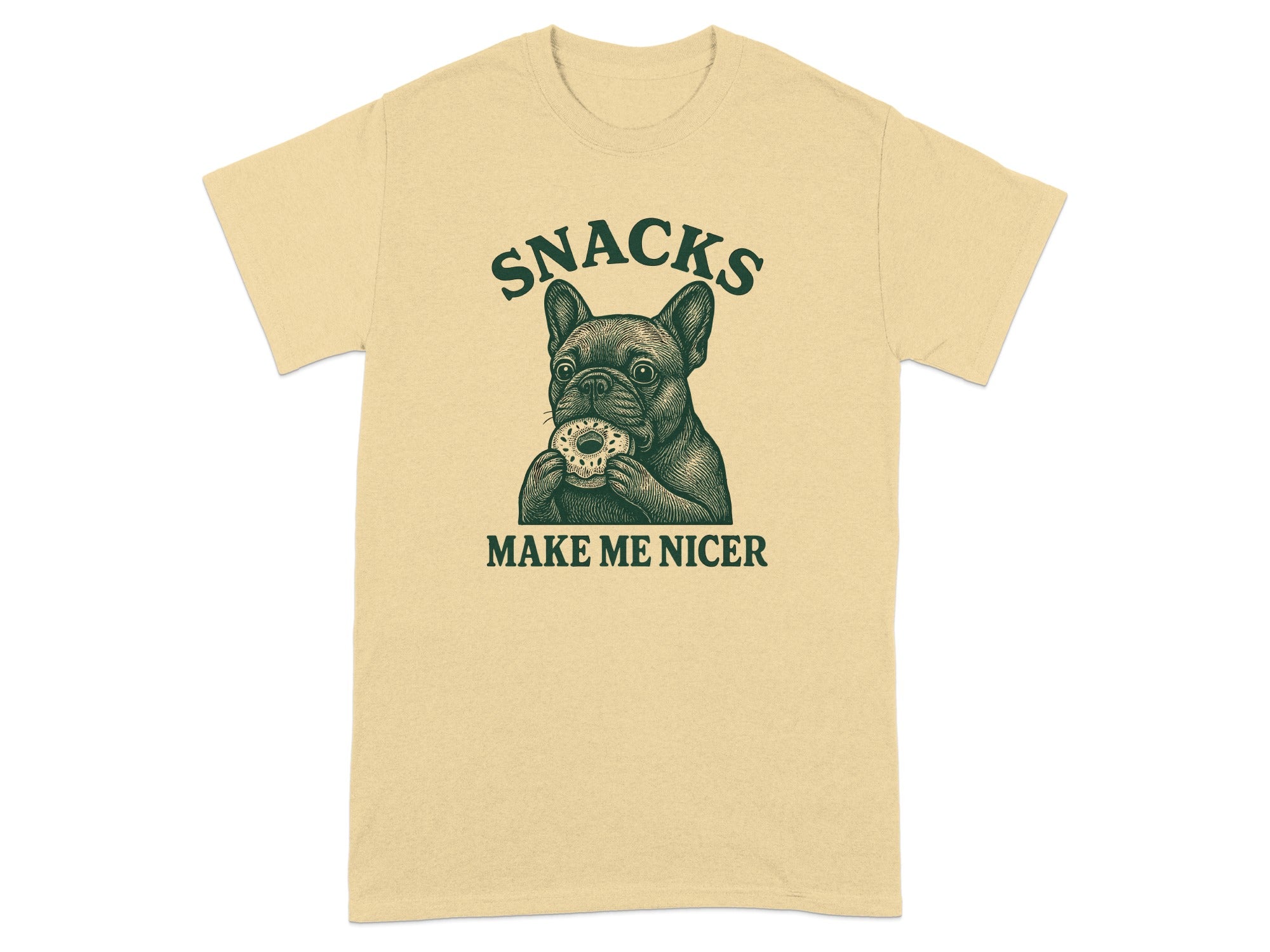 Snacks Make Me Nicer Graphic Tee