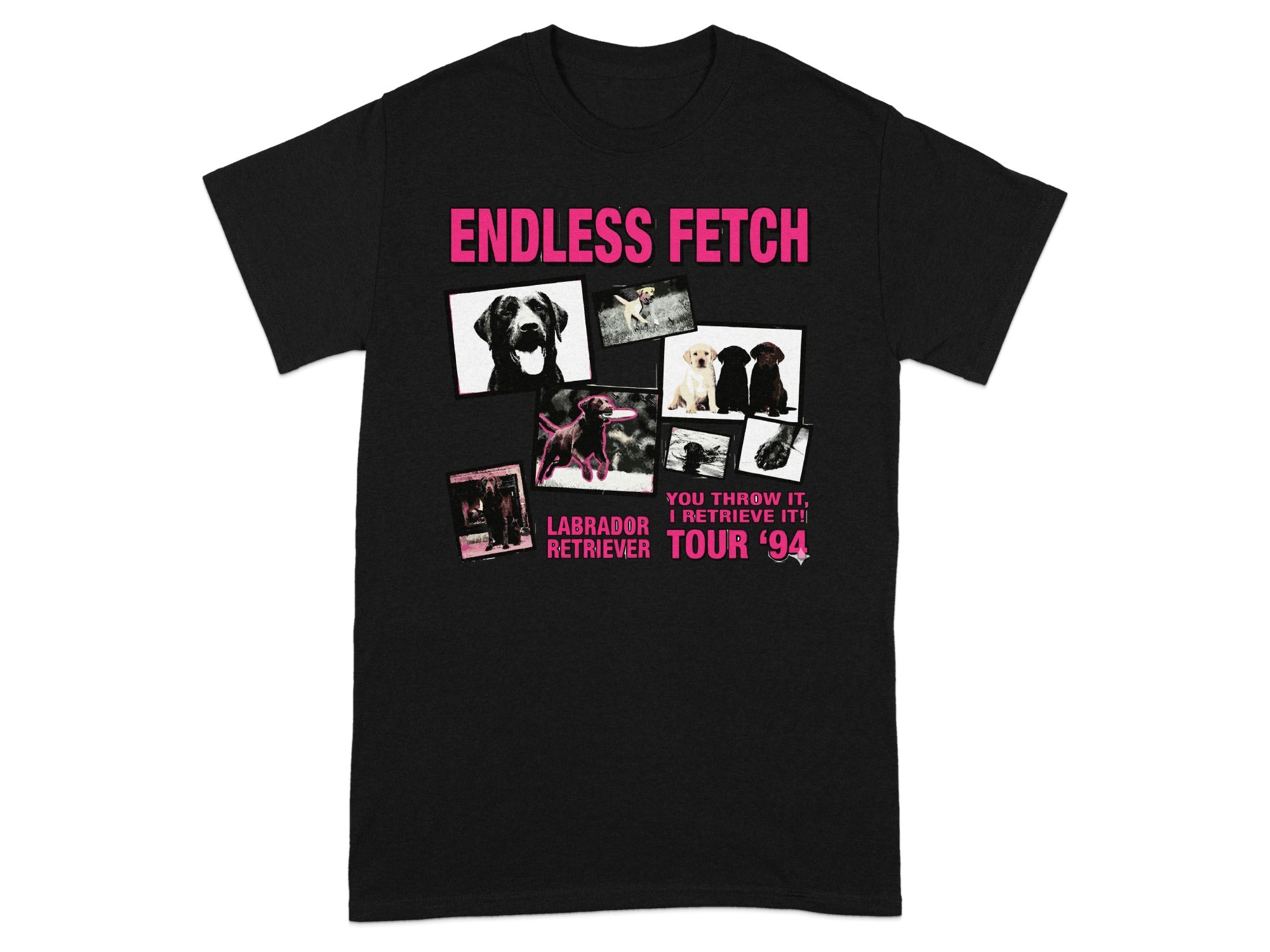 Endless Fetch Labrador Retriever Tour '94 T-Shirt