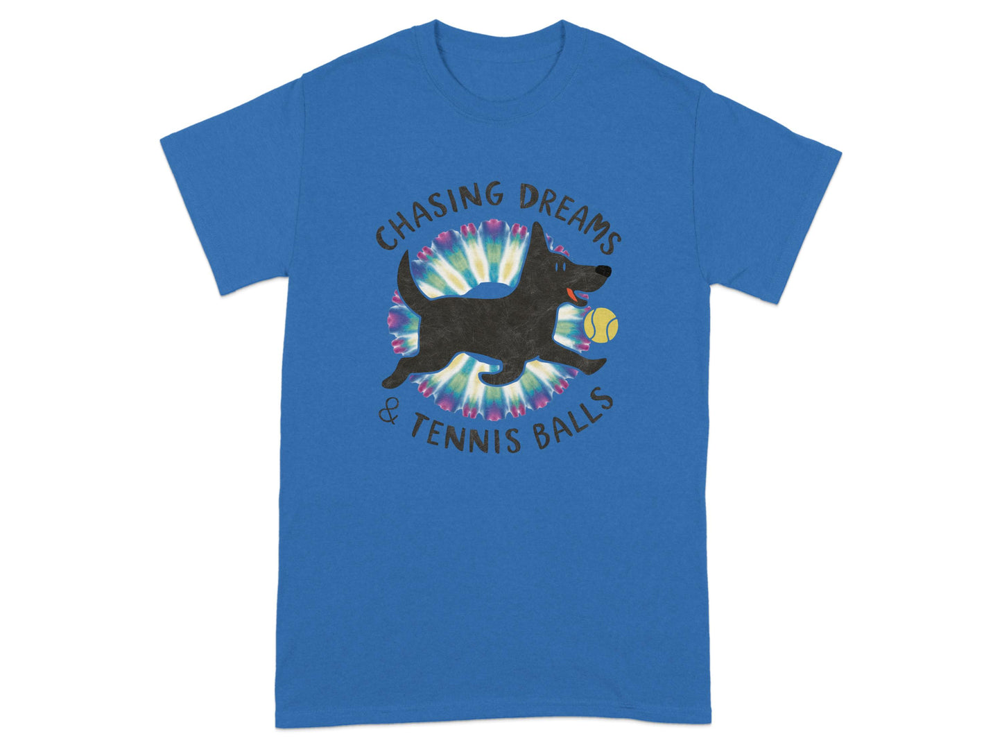 Chasing Dreams and Tennis Balls Graphic T-shirt product