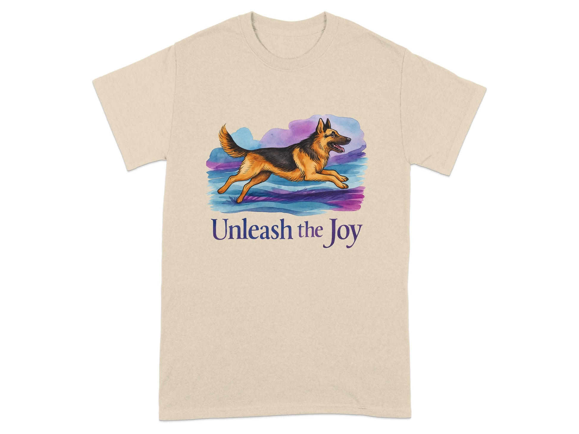 Unleash the Joy Graphic Dog Print T-Shirt product type