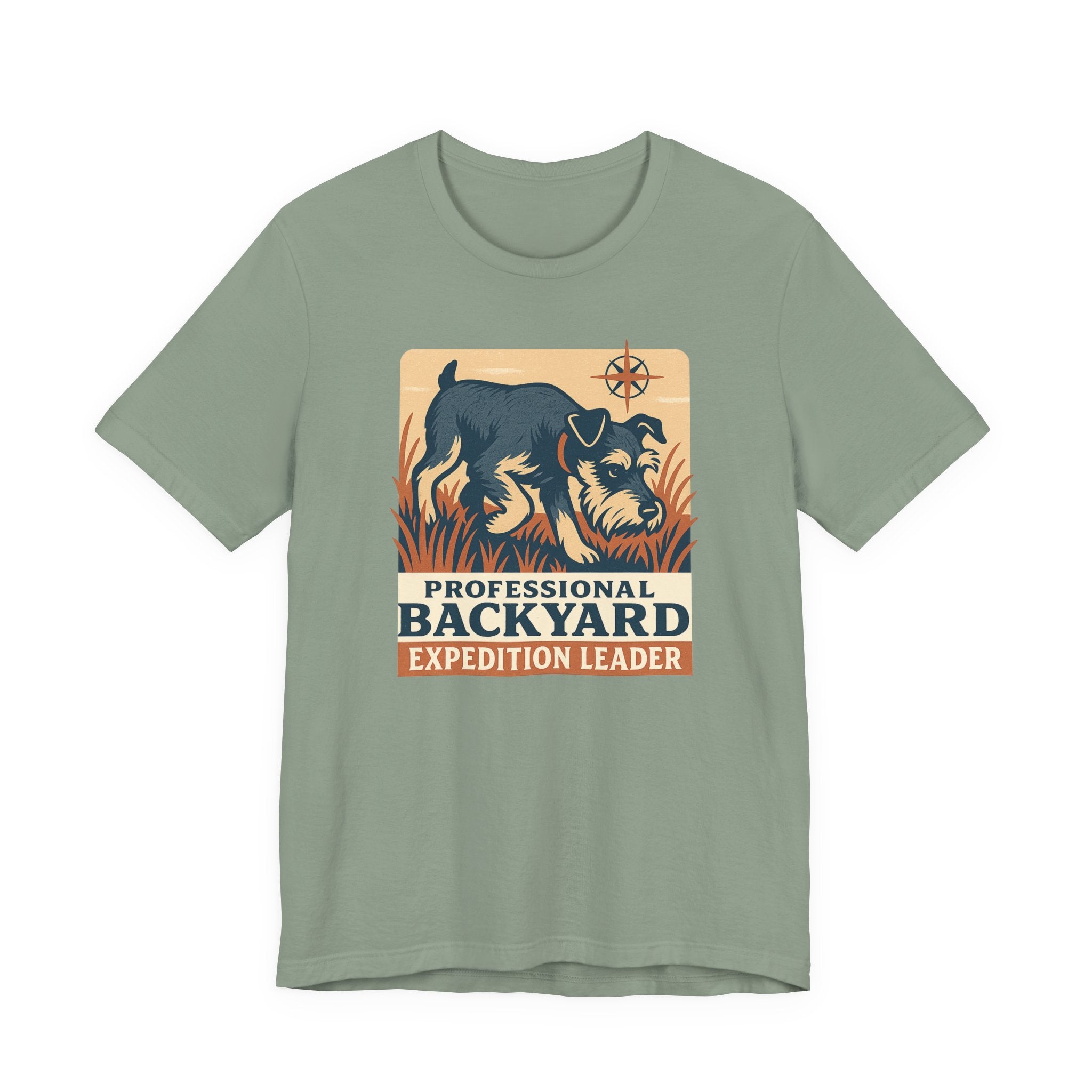 Professional Backyard Expedition Leader Schnauzer T-Shirt