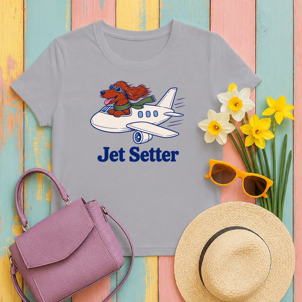 Irish Setter Jet Setter Tee in Athletic Heather