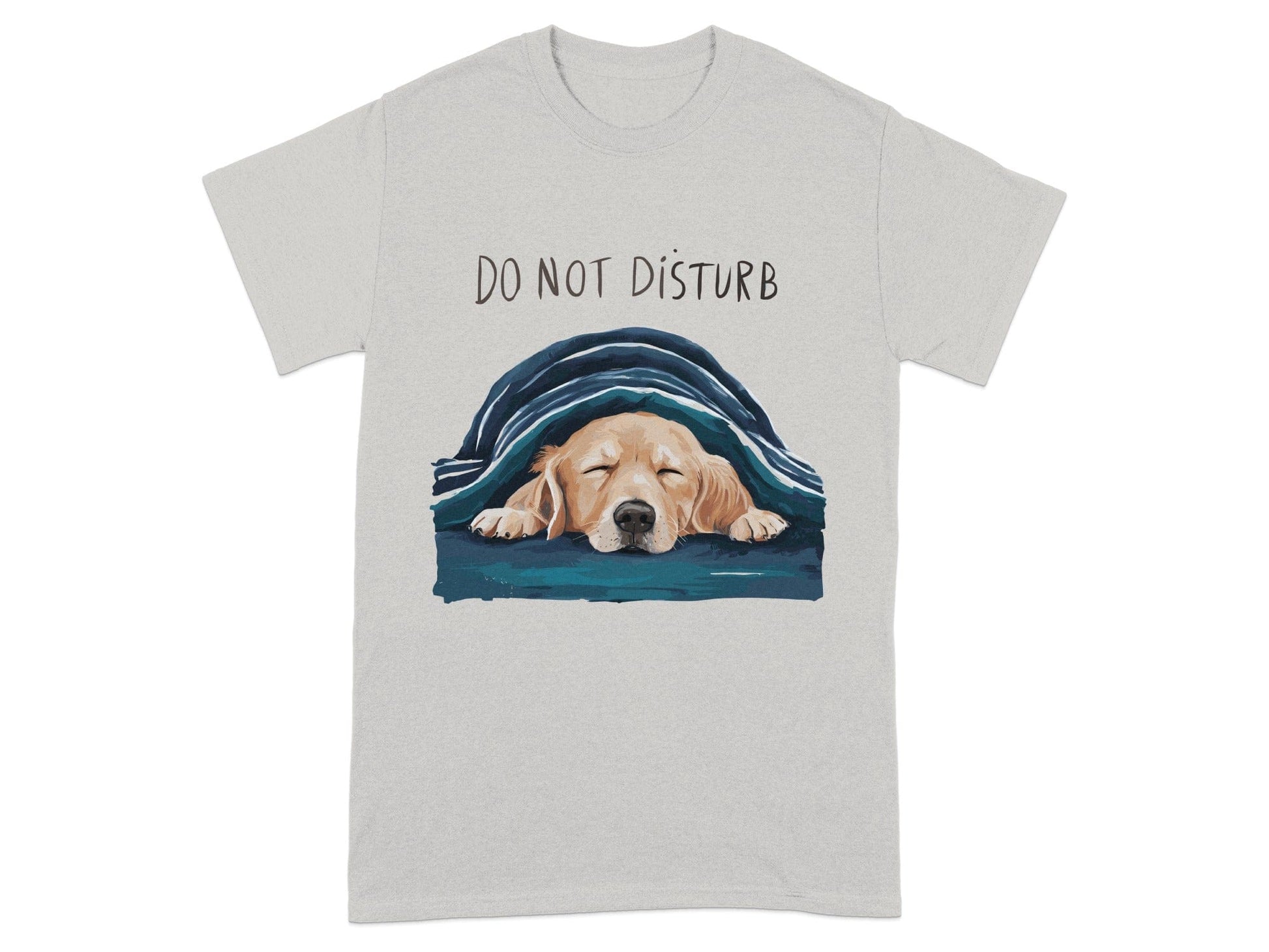 Do Not Disturb Sleeping Puppy Graphic T-Shirt product