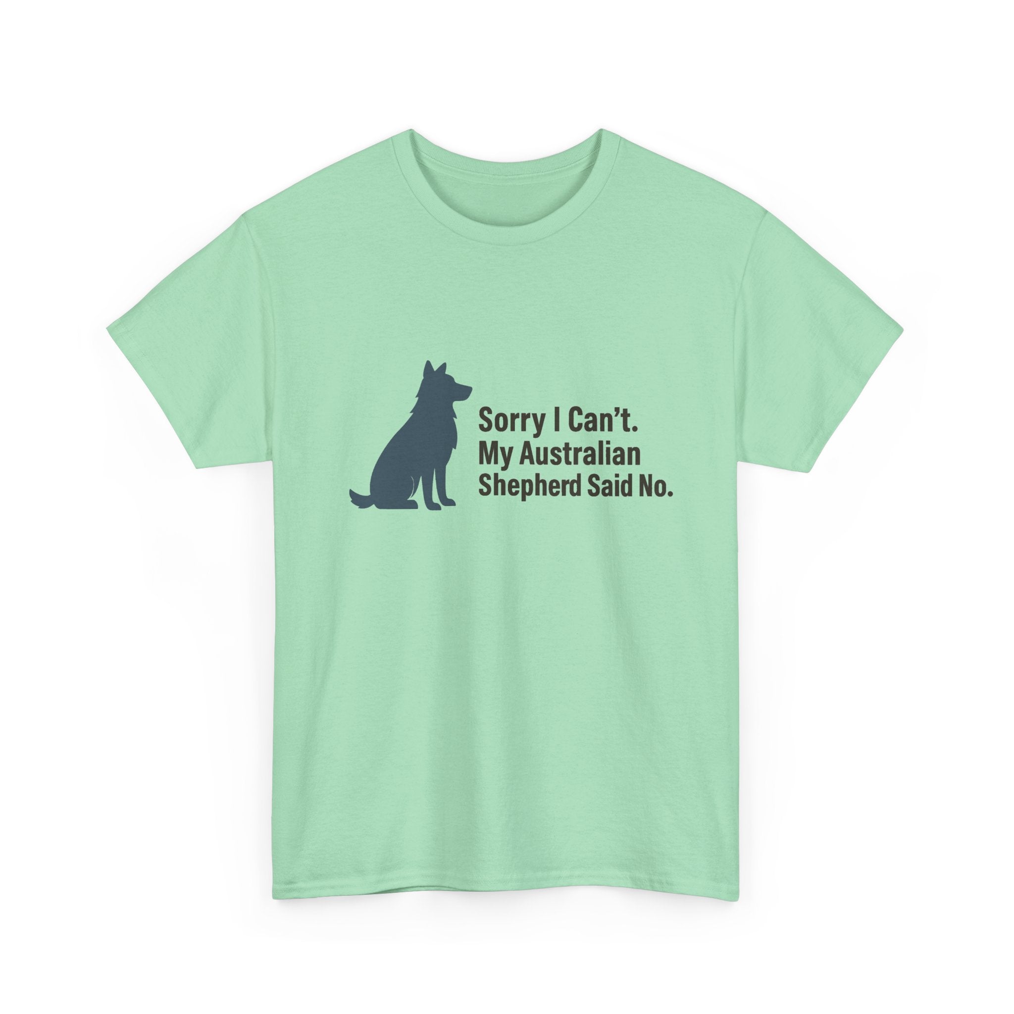 Aussie Said No. Humorous Graphic T-Shirt