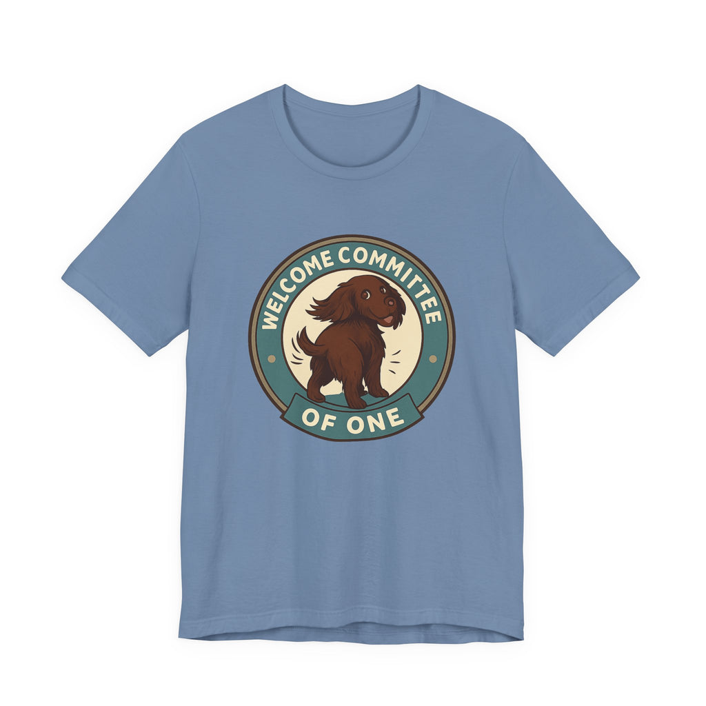 Boykin Spaniel Welcome Committee of One Tee