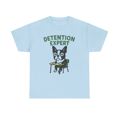 Boston Terrier Detention Expert Tee