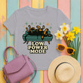 Doberman Low Power Mode Tee in Athletic Heather