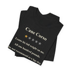 Cane Corso One-Star Review t-shirt, view 2
