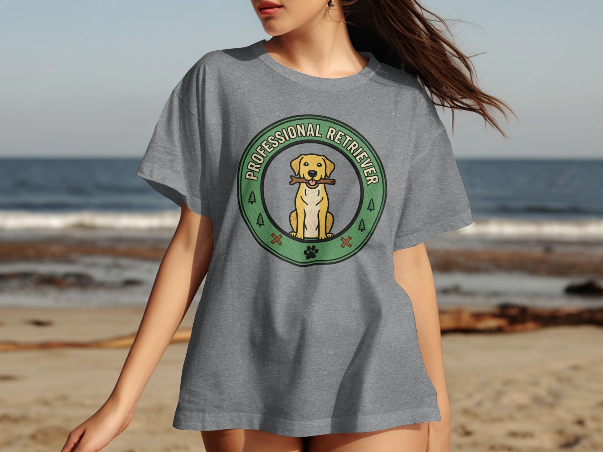 Professional Retriever Graphic T-Shirt
