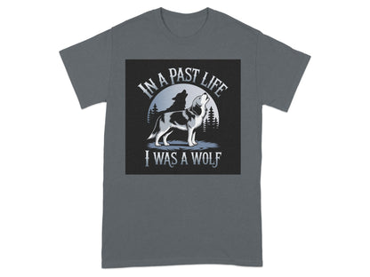 In a Past Life I Was a Wolf Graphic T-Shirt product type