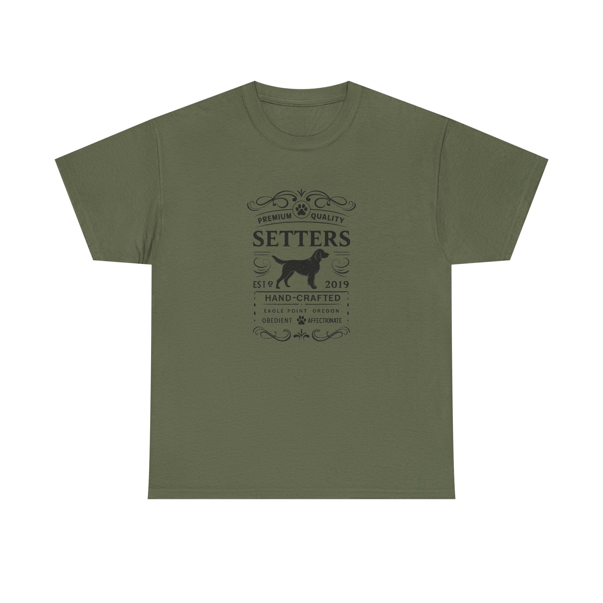 Premium Quality Setters EST 2019 Hand Crafted T-Shirt