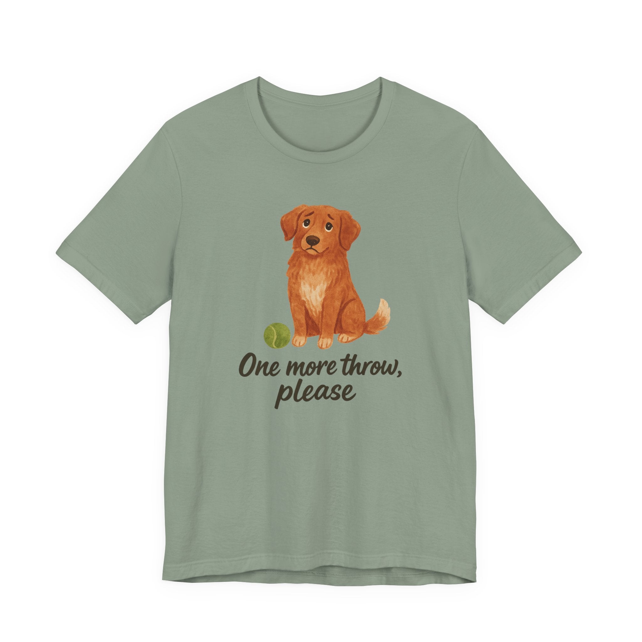 Nova Scotia Duck Tolling Retriever One More Throw Please Tee