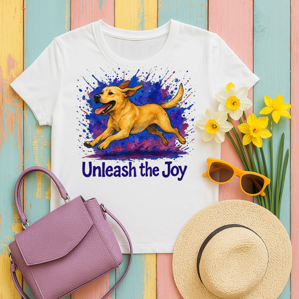 Unleash the Joy Lab T-Shirts in White