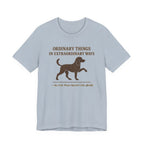 Irish Water Spaniel Ordinary Things Extraordinary Ways Tee