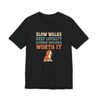 Bracco Italiano Slow Walks Deep Loyalty Tee