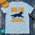 Unleashed Belgian Tervuren T-Shirt in Light Blue