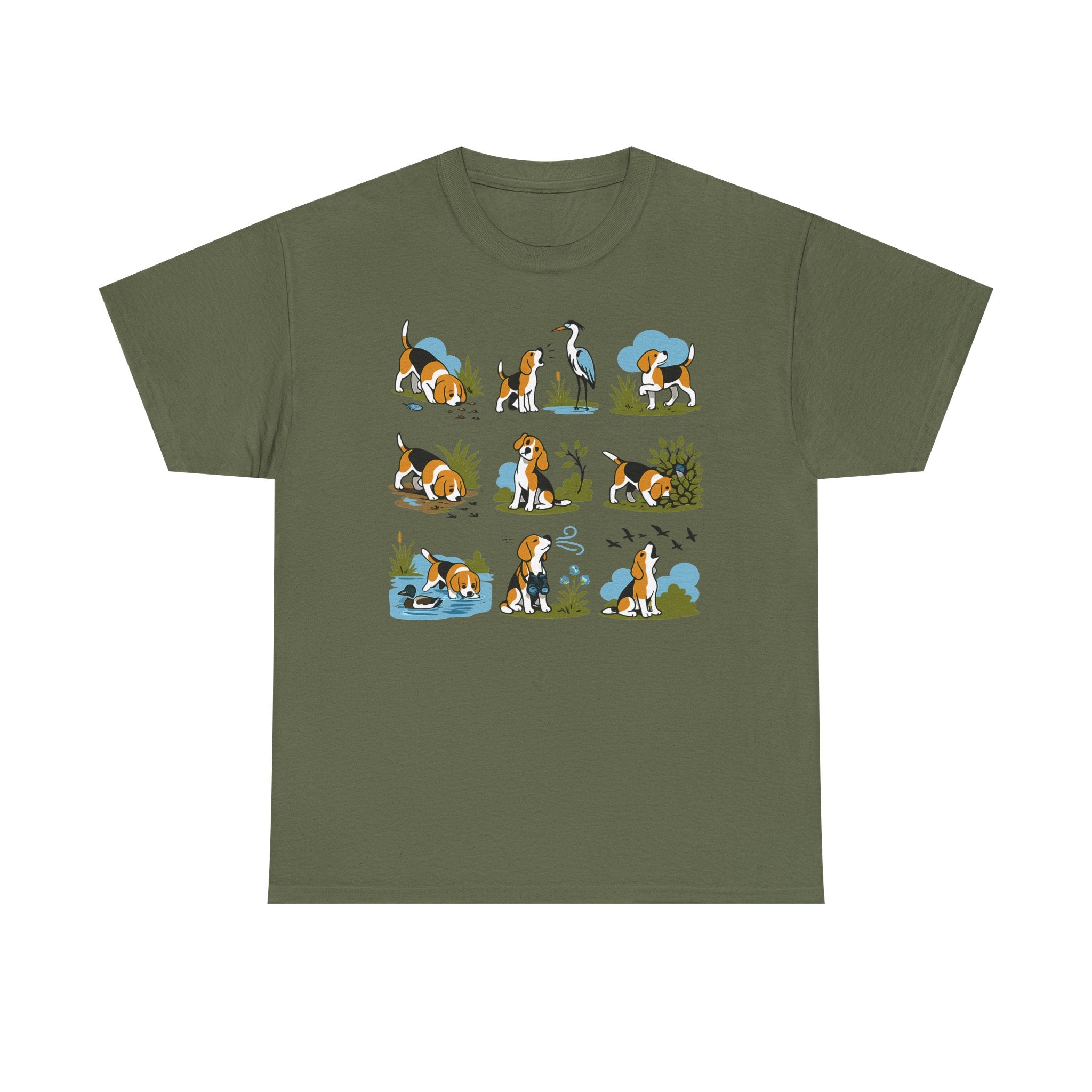Whimsical Beagle Explorer T-Shirt