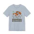 Brittany Spaniel Zoomies Engaged Tee