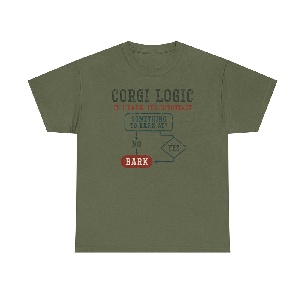 Corgi Logic: If I Bark, It's Important T-Shirt