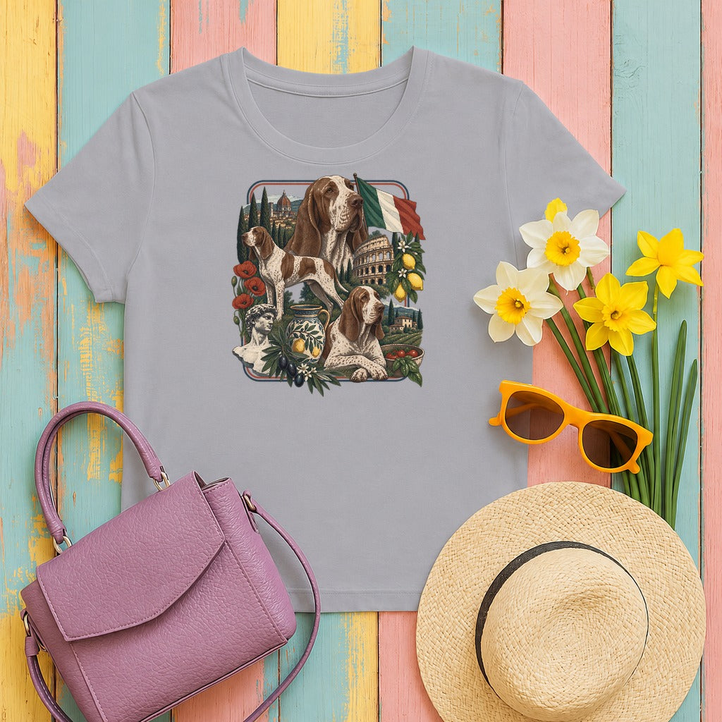Bracco Italiano Italy Heritage tee, Athletic Heather