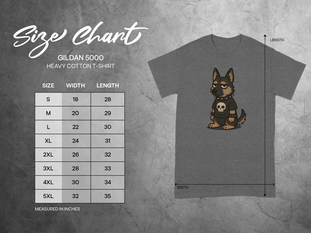 German Shepherd with Skull Shirt Design Product